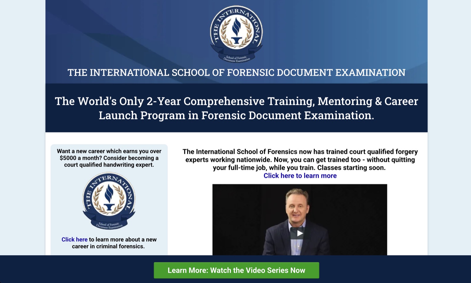 Bart Baggett ISFHA case study